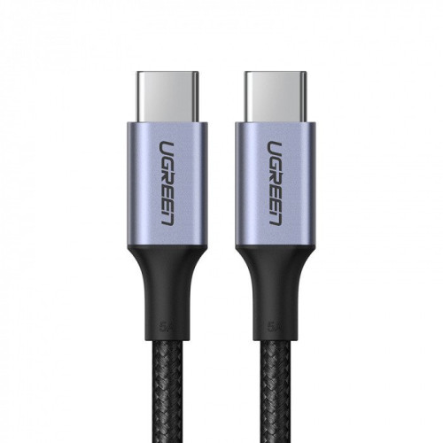 Кабель UGREEN USB-C PD Fast Charging Cable 5A Max 2m Black 70429
