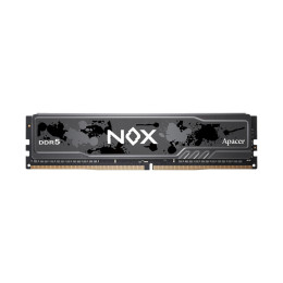 Модуль памяти, Apacer, NOX AH5U16G60C622MBAA-1, DDR5, 16GB, CL38, 1.35V, DIMM <PC5-48000/6000MHz>