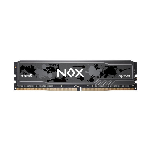 Модуль памяти, Apacer, NOX AH5U16G60C622MBAA-1, DDR5, 16GB, CL38, 1.35V, DIMM <PC5-48000/6000MHz>