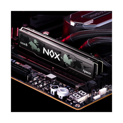 Модуль памяти, Apacer, NOX AH5U16G60C622MBAA-1, DDR5, 16GB, CL38, 1.35V, DIMM <PC5-48000/6000MHz>
