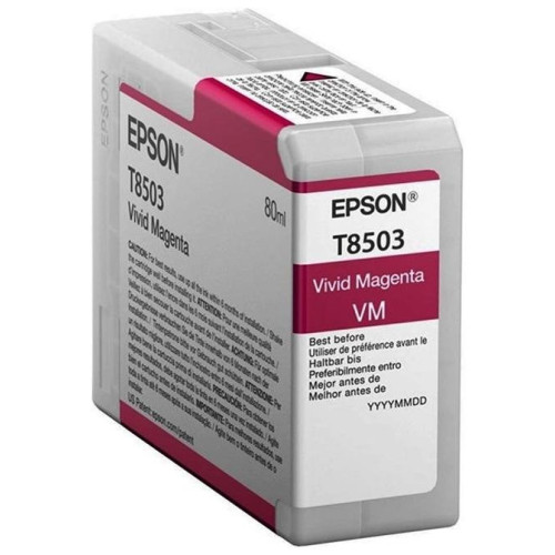 Картридж струйный Epson C13T85030N VividMagenta T850300 UltraChrome HD 80ml