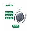 Зарядный кабель Ugreen L531 USB-C to USB-C PD Fast Charging Retractable Cable 100W Max 1m, 95673