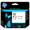 Печатающая головка HP C9384A, №72 матовая, черная и желтая