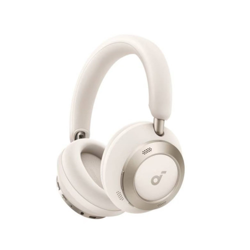 Наушники, soundcore, Space One Pro (A3062G21), Bluetooth 5.3, ANC Pro, до 55, USB-C, LDAC, SBC, AAC Белый