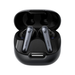 Наушники, soundcore, Liberty 4 NC (A3947G11), Bluetooth 5.3, LDAC, TWS, 11мм, Adaptive ANC 2.0, до 50 часов, IPX4, Черный
