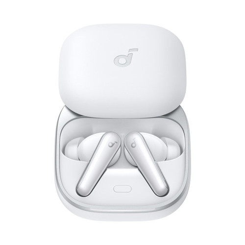 Наушники, soundcore, Liberty 5 (A3957G21), Bluetooth 5.3, LDAC, TWS, 11мм, Adaptive ANC 2.0, до 50 часов, IPX4, Белый
