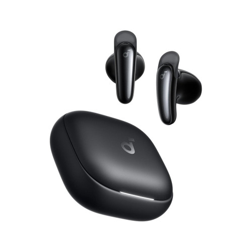 Наушники, soundcore, Liberty Buds (D1200G11), Bluetooth 5.3, LDAC, TWS, 11мм, Adaptive ANC 2.0, до 50 часов, IPX4, Черный