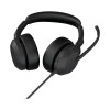 Гарнитура, Jabra, 25089-999-799, Jabra Evolve2 50 USB C/A MS Stereo, Активное шумоподавление