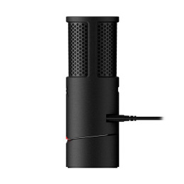 Микрофон, HyperX, AR0A0AA, SoloCast 2, конденсаторный, 48кГц/16 бит, 20Гц-20кГц, -6дБ, USB, 429.9 гр, черный