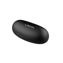 Гарнитура, Linkvil, DH401B, беспроводная OWS, открытого типа, Bluetooth 5.4, 2 микрофона, AI-шумоподавление, до 10 м, до 5 ч разговора, зарядный кейс