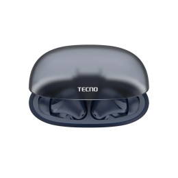 Беспроводные наушники, TECNO, Buds 4, BD04, 20 Гц - 20000 Гц, вес 39,9 г, 50 мАч (один наушник), 500 мАч (кейс), Bluetooth 5.3, Type-C, (Midnight Blue) Синий