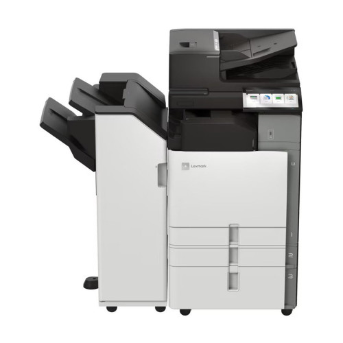 Цветное МФУ, Lexmark, CX961se, 100S14886, Лазерный, A3, 35 стр./мин., Подача 700 листов, Двусторонний автоподатчик документов, до 240 изобр./мин., Сенсорный дисплей 10.1", 1.2 ГГц Quad-Core CPU, 4 ГБ RAM, 128 ГБ Intelligent Storage Drive, USB 2.0, Etherne