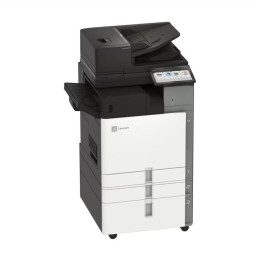 Цветное МФУ, Lexmark, CX961se, 100S14886, Лазерный, A3, 35 стр./мин., Подача 700 листов, Двусторонний автоподатчик документов, до 240 изобр./мин., Сенсорный дисплей 10.1