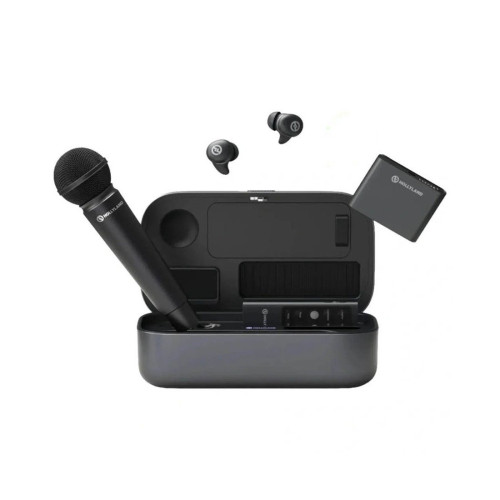 Микрофон, Hollyland, MELO P1 Combo, 32-bit Float Audio, 48kHz, Кардиоидная Диаграмма Направленности, AI Шумоподавление, Дальность До 60 м, Частотный Диапазон 20Hz–20kHz, Динамический Диапазон 114dB, До 12 Часов Автономной Работы, Аккумулятор 600mAh, USB-C
