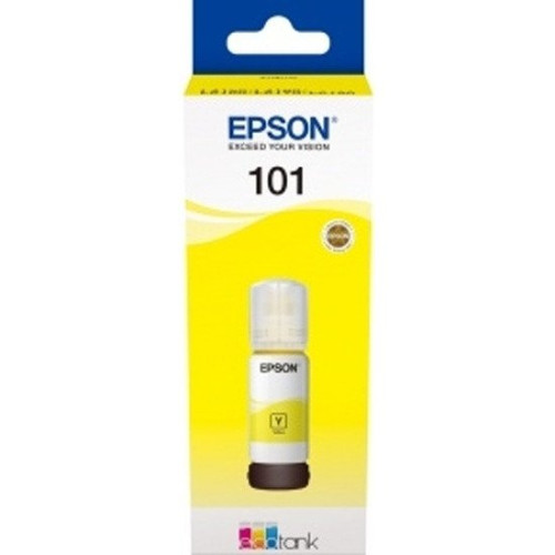 Контейнер с желтыми чернилами Epson C13T03V44A 70ml, желтый/ЖЕЛТАЯ НАКЛЕЙКА