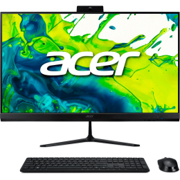 Моноблок Acer Aspire C24B-GMTL (Black ) / Intel Core Ultra 5 115U / 16 ГБ DDR5 / 512 ГБ M.2 NVMe SSD / 23.8