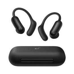 Наушники, Soundcore, AeroFit 2 Pro (A3875G11), Bluetooth 5.3, TWS, динамики 11 мм, до 48 часов работы, IP68, открытая конструкция, быстрая зарядка, Черный