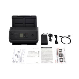 Протяжный сканер, Canon, imageFORMULA DR-C340, 7291C003AA, 600 x 600 DPI, USB2.2, 100 листов, 40 стр/мин, 27-413 г/кв.м, длина 6096 мм, Вес:2,2 кг, до 7 000 сканирований в день