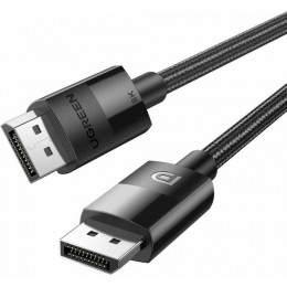 Кабель Ugreen DP114 DisplayPort 1.4, 8K/60hz 4K/144Hz , 1,5m (Black) 80391