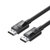 Кабель UGREEN DP114 DP 1.4 Male to Male Plastic Case Braided Cable 3m, 80393