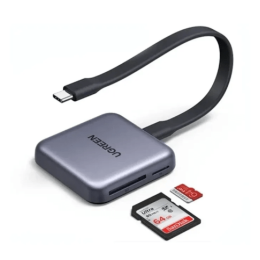 Картридер Ugreen CM898  USB-C Magnetic Card Reader (SD+TF+PD3.0)