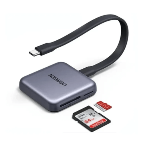 Картридер Ugreen CM898 USB-C Magnetic Card Reader (SD+TF+PD3.0)