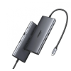 Hub UGREEN CM639 USB-C to HDMI(4K@60Hz)+VGA+2C2A+SD/TF+RJ45+3.5mm+PD(100W) 45520