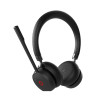 Гарнитура, Linkvil, DH602D, беспроводные наушники с микрофоном, DECT + Bluetooth 5.3, стерео, 3 микрофона AI ENC, до 180 м, до 40 ч работы, для ПК, смартфонов и IP-телефонов