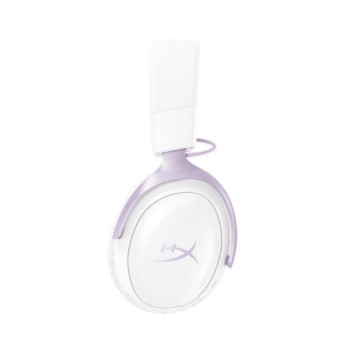 Гарнитура, HyperX, D95DFAA, Cloud III S Wireless, Микрофон съёмный гибкий, Динамики 53 мм, 64 Ом, 20-20000 гц, Беспроводные, Фиолетовый
