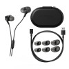 Наушники с микрофоном, HyperX, BN7S1AA, Cloud Earbuds III S Black, MEMS-микрофон, Динамики 14,3 мм, 4 размера силиконовых амбушюр, USB Type-C, Виртуальный объемный звук, Пульт управления, Жесткий чехол, Чёрный