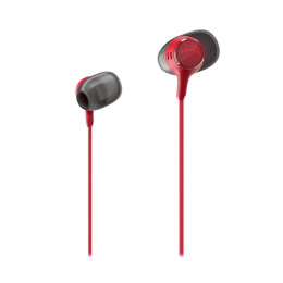 Наушники с микрофоном, HyperX, BN7S2AA, Cloud Earbuds III S Red, MEMS-микрофон, Динамики 14,3 мм, 4 размера силиконовых амбушюр, USB Type-C, Виртуальный объемный звук, Пульт управления, Жесткий чехол, Красный