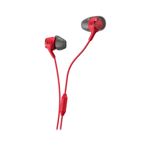 Наушники с микрофоном, HyperX, BN7S2AA, Cloud Earbuds III S Red, MEMS-микрофон, Динамики 14,3 мм, 4 размера силиконовых амбушюр, USB Type-C, Виртуальный объемный звук, Пульт управления, Жесткий чехол, Красный