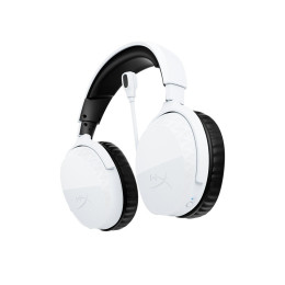 Гарнитура, HyperX, BS1T9AA, Cloud Stinger 3 Wireless, полноразмерная, беспроводная, динамики 49,9 мм, поворотный микрофон с шумоподавлением, Bluetooth 5.2 / 2.4 ГГц, белый