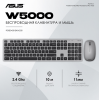 Клавиатура и мышь ASUS W5000 KEYBOARD+MOUSE/GY/RU//WIN11/COPILOT