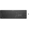 Клавиатура HP 3L1E7AA 230 BLK WL KBD