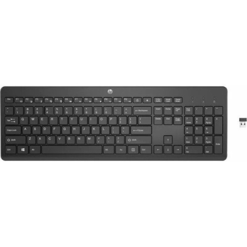 Клавиатура HP 3L1E7AA 230 BLK WL KBD