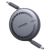 Зарядный кабель Ugreen L531 USB-C to USB-C PD Fast Charging Retractable Cable 100W Max 1m, 65904SR