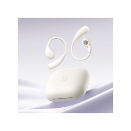 Наушники, Baseus, (A0102E03), Bass BF1 Lite, Open-Ear True Wireless Earbuds, Bluetooth 6.0, Открытая конструкция, Динамики 12 мм, Технология SuperBass, Пространственное звучание, 2 микрофона AI ENC для звонков, Сенсорное управление, Защита IP55, До 43 час
