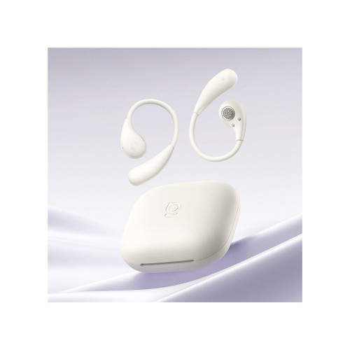Наушники, Baseus, (A0102E03), Bass BF1 Lite, Open-Ear True Wireless Earbuds, Bluetooth 6.0, Открытая конструкция, Динамики 12 мм, Технология SuperBass, Пространственное звучание, 2 микрофона AI ENC для звонков, Сенсорное управление, Защита IP55, До 43 час