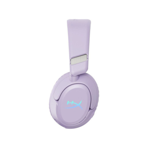 Гарнитура, HyperX, B5VC4AA, Cloud Flight 2 Wireless Lavender, Динамики 50 мм, Микрофон съёмный гибкий, RGB - подсветка, Тип подключение USB 2.4 ГГц, Bluetooth, Черный