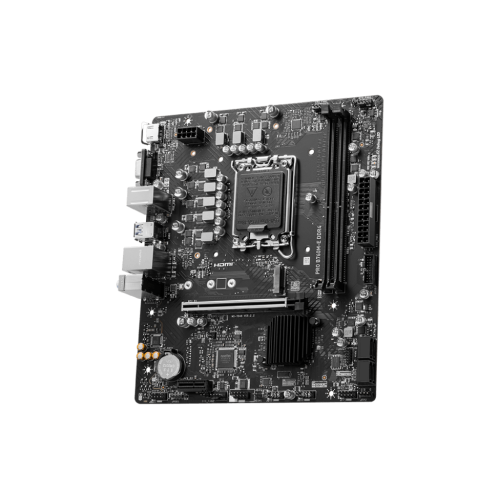Материнская плата MSI PRO B760M-E DDR4 LGA1700 2xDDR4 4xSATA3 M.2 VGA HDMI mATX