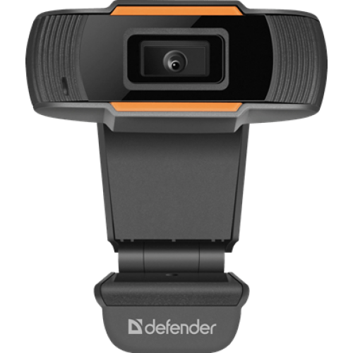 Веб-камера Defender G-lens 2579 HD 720p, 2МП, USB 2.0, 1280x720, 30 к/с, 50 Гц, 60 Гц, встроенный микрофон, кабель 1.2 м, черная