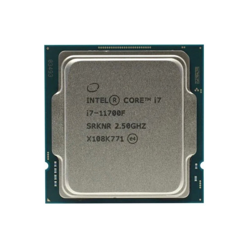 Процессор, Intel, i7-11700F LGA1200 BOX, BOX, 16M, 2.50 GHz, 8/16 Core Rocket Lake, 65 Вт, без встроенной видеокарты