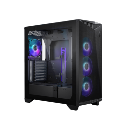 Компьютерный корпус MSI MPG GUNGNIR 300R AIRFLOW E-ATX/ATX/mATX/Mini-ITX, 3xUSB 3.2, 4xFAN ARGB предустановленные c завода (3x120мм спереди и 1x120мм сзади) Черный