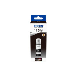 Контейнер с черными пигментными чернилами Epson C13T07C14A, I/C (b) L8160/L8180, черный