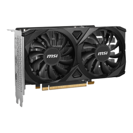 Видеокарта MSI GeForce RTX 3050 VENTUS 2X E 6G OC, 6G GDDR6 96-bit Gen4x16  2xHDMI DP
