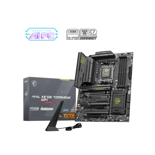 Материнская плата MSI MAG X870E TOMAHAWK WIFI AM5 4xDDR5 4xSATA3 RAID 4xM.2 HDMI 3xType-C ATX