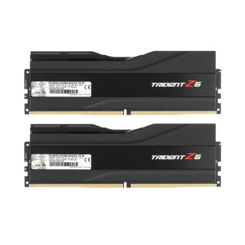 Комплект модулей памяти, G.SKILL, Trident Z5 F5-6000J3238G32GX2-TZ5K, 64GB (Kit 2x32GB), CL32, 1.40V, DIMM <PC5-48000/6000MHz>
