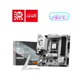 Материнская плата MSI B850M GAMING PLUS WIFI6E AM5 4xDDR5 4xSATA RAID 2xM.2 DP HDMI Type-C mATX