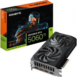 Видеокарта GV-N506TWF2OC-8GD, 8Gb GDDR7, 128 Bit, HDMI, DP, BOX
